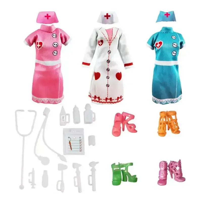 Newest Fashion Handmade Lot Doll Accessories-kids clothing-Bennys Beauty World