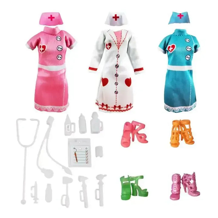 Newest Fashion Handmade Lot Doll Accessories-kids clothing-Bennys Beauty World