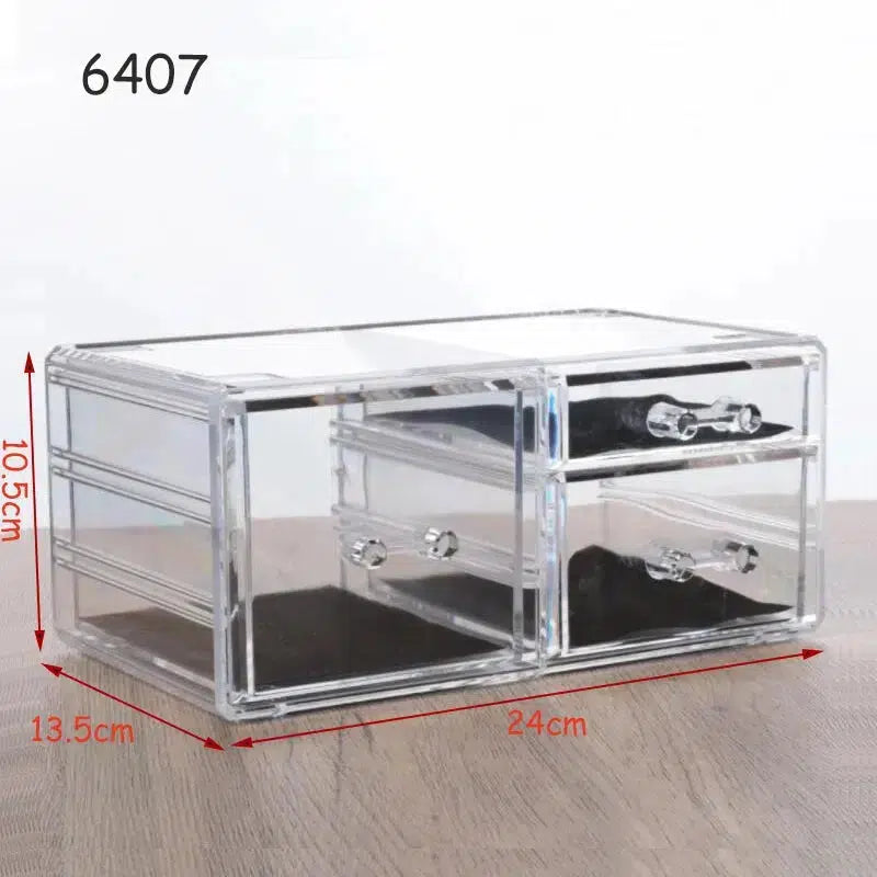 Acrylic Organizer For Cosmetics Makeup Organizer-Storage & Organization-Arlik interiors