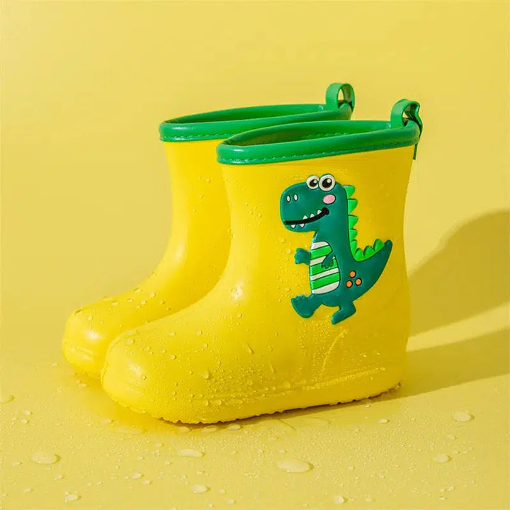 Cartoon Baby Boy Girl Rain Water Shoes Boot Covers-Shoes-Bennys Beauty World