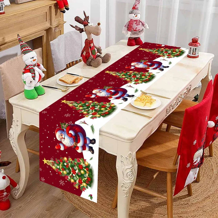 Christmas Snowflakes Table Runner Christmas Decorations