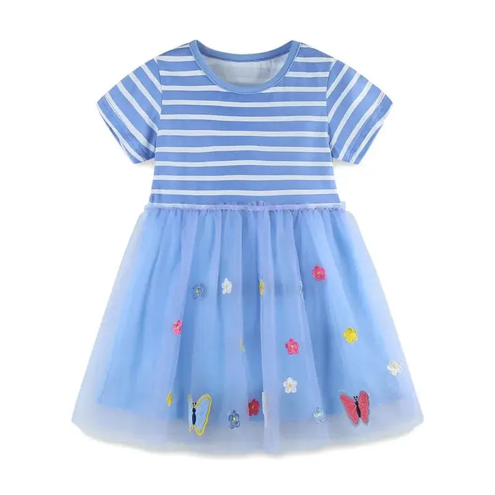 Jumping Meters 2-7T Summer Princess Girls Dresses-Dresses-Bennys Beauty World