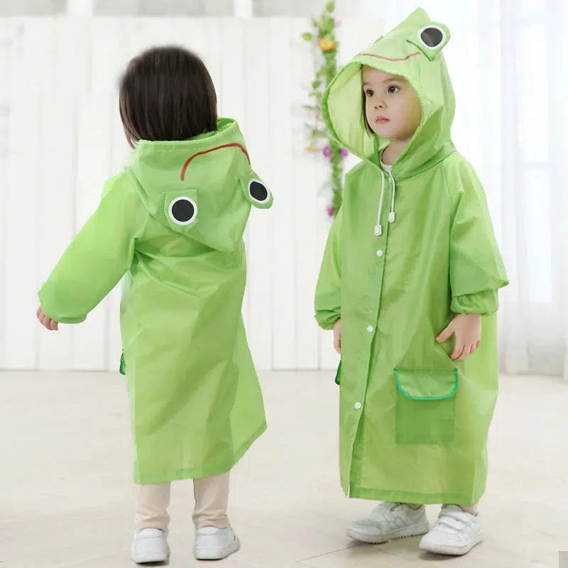 Children's Raincoat Cartoon Animal Style Waterproof for Baby and Kids-Suit-Bennys Beauty World