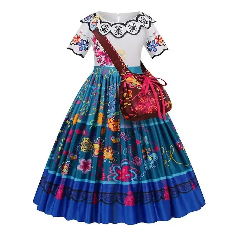 Girls Fairy Princess Dress with Wings – Halloween Costume - Bennys Beauty World