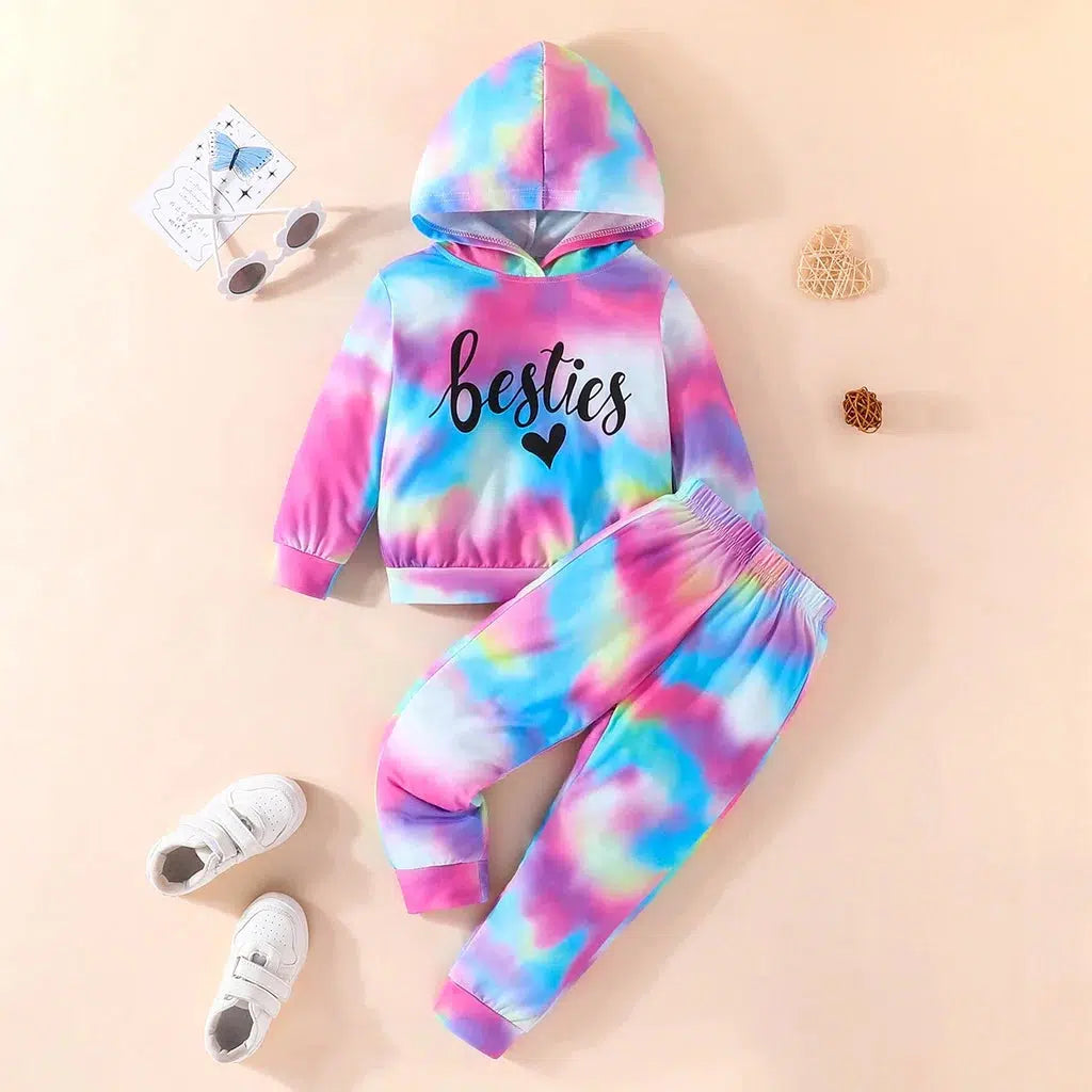 Baby Set For Kid Girl 1-6 Years old Long Sleeve Hoodies and Long Pant Outfit-kids clothing-Bennys Beauty World