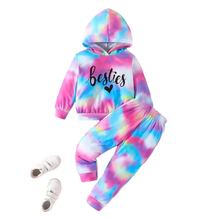 Baby Set For Kid Girl 1-6 Years old Long Sleeve Hoodies and Long Pant Outfit-kids clothing-Bennys Beauty World