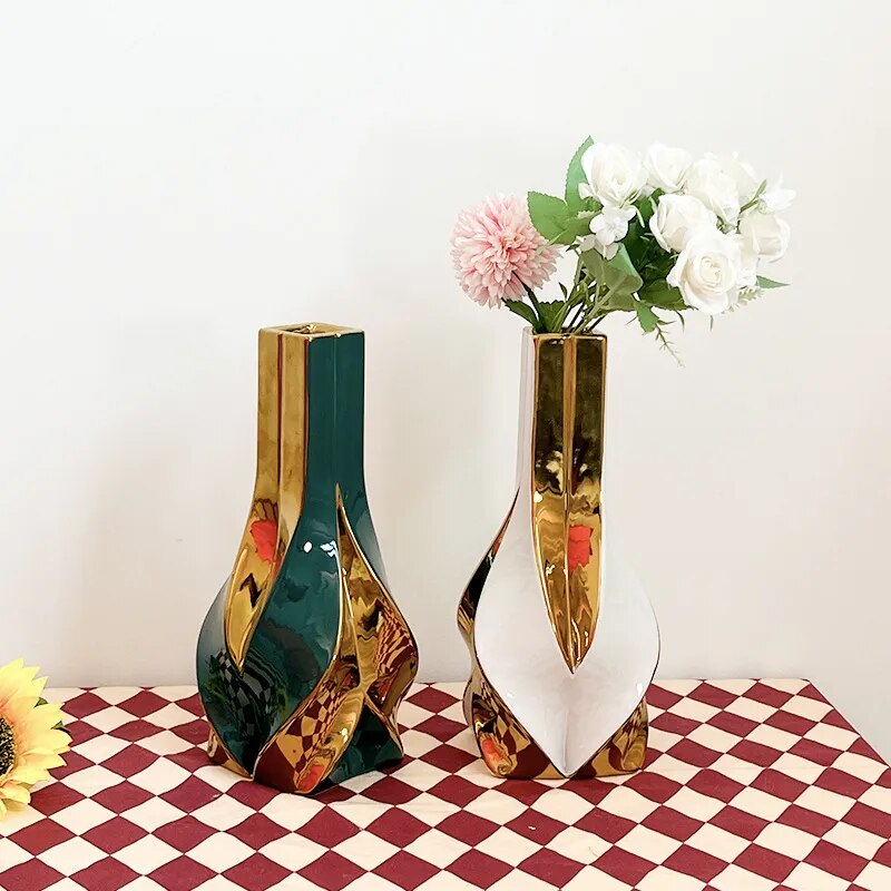 Ceramic Vintage Vase-Arlik interiors