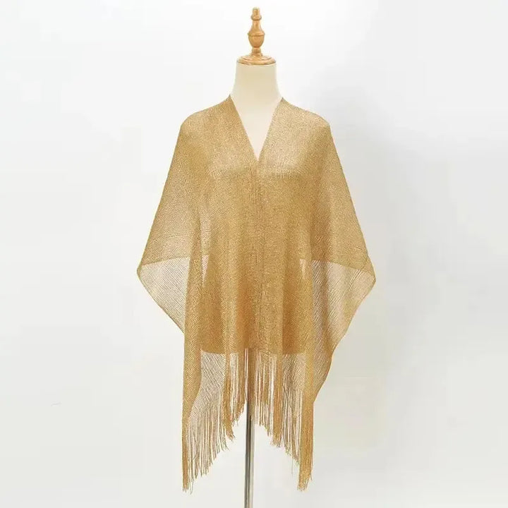 Fashion Bright Silk Sunscreen Shawl-scarf-Bennys Beauty World