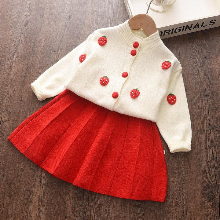 Kids Winter Sweater Dress-Dresses-Bennys Beauty World