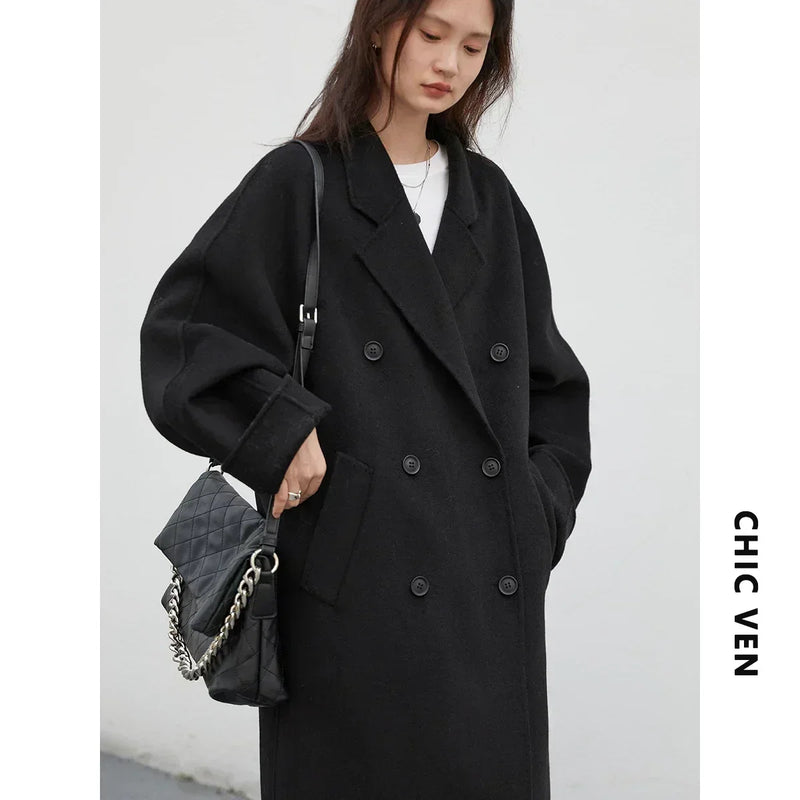 Women's Chic Double-sided Woolen Coats