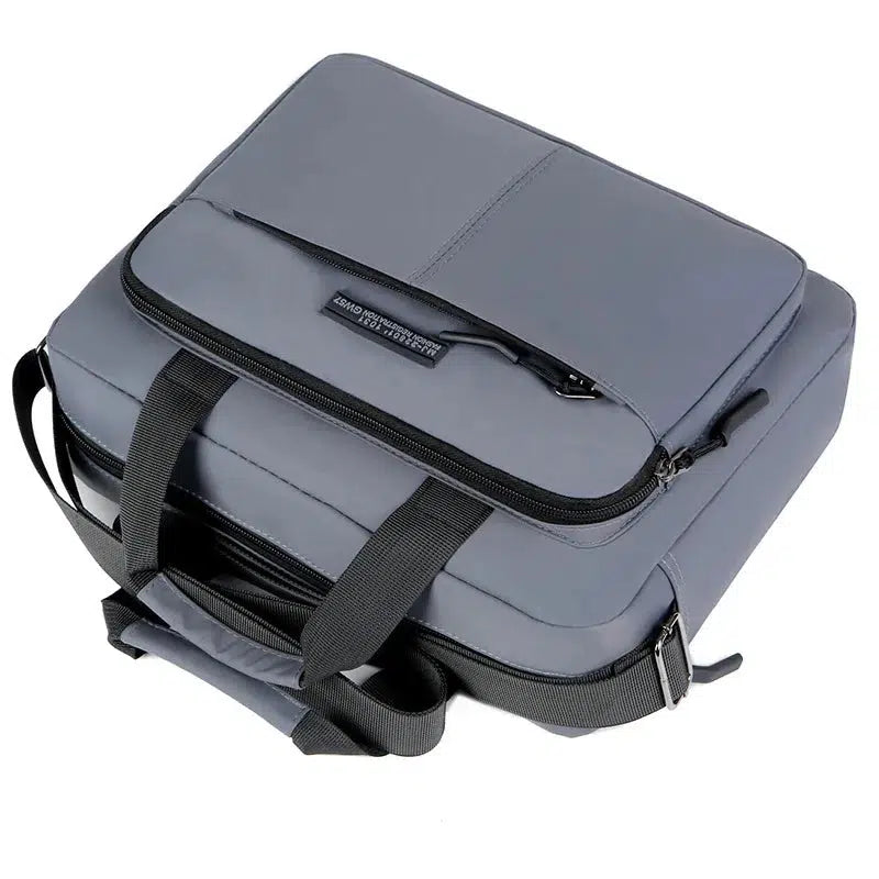 Mens Large-capacity Horizontal Shoulder Bag Messenger Bag Briefcase-bag-Bennys Beauty World