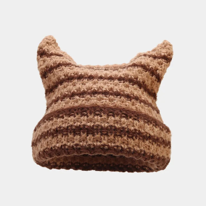 Women Girls Autumn Winter Cute Cat Ears Cap