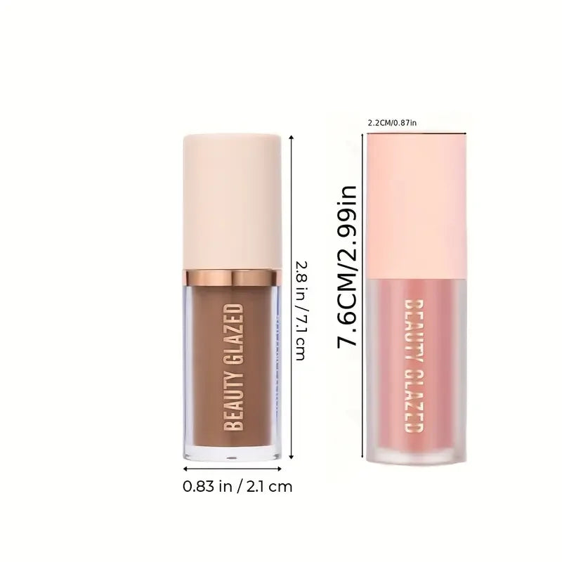 Liquid Blush Contour, Matte, Lightweight Waterproof Facial Base