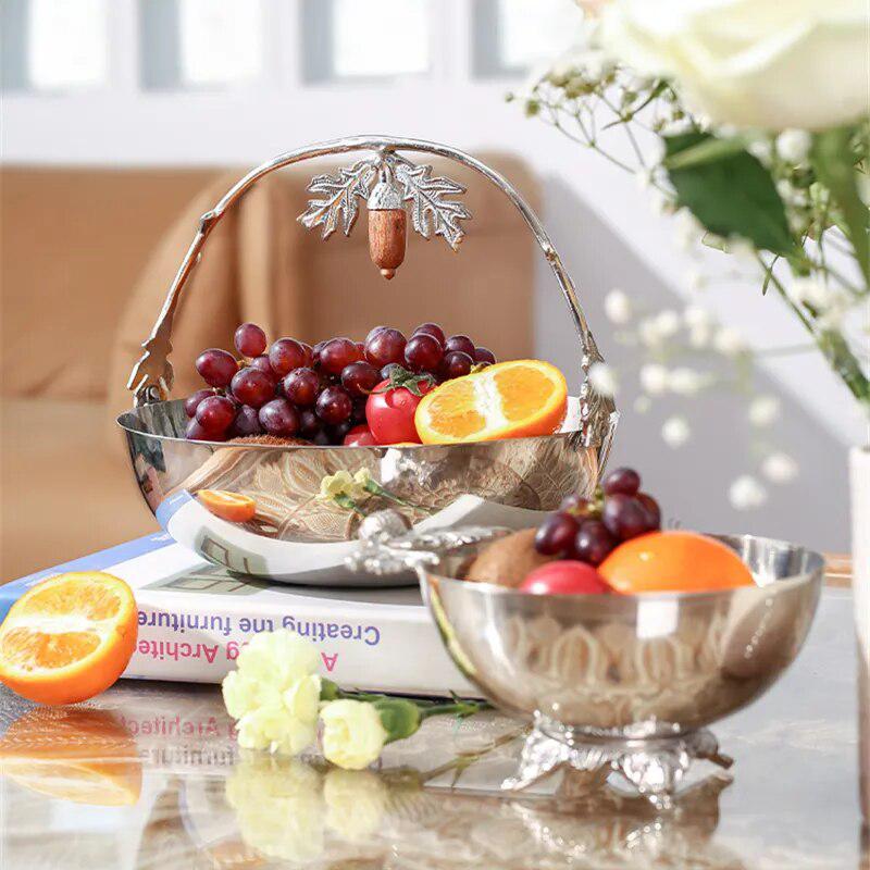 Stainless Steel Fruit Plates-Bowl-Arlik interiors