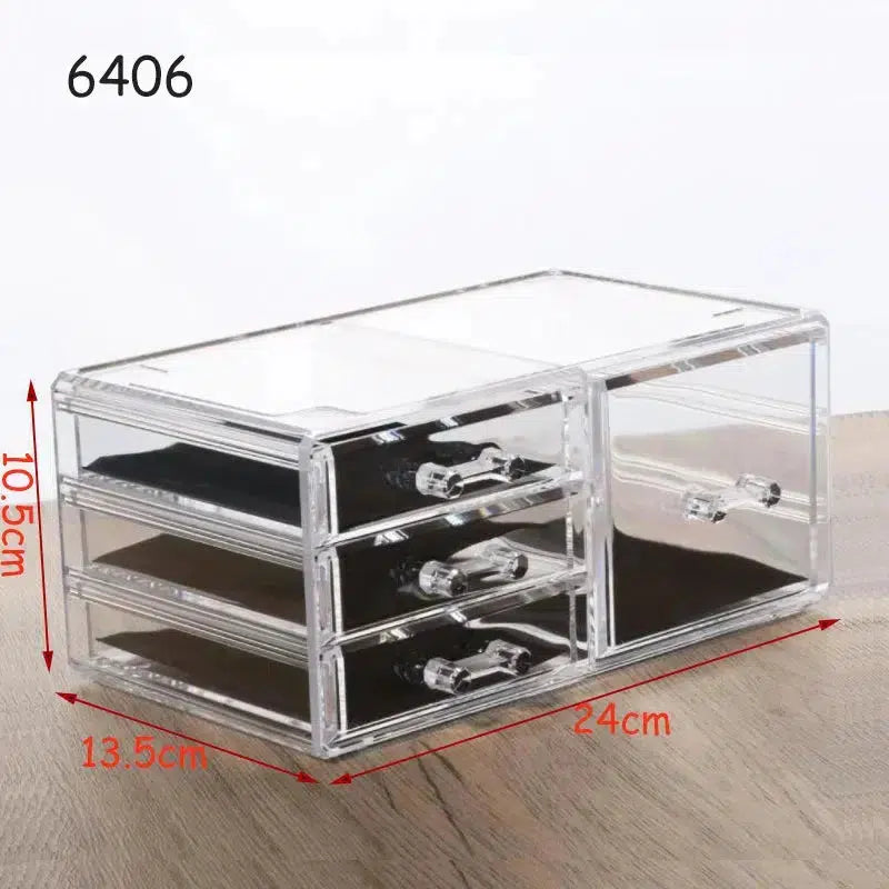 Acrylic Organizer For Cosmetics Makeup Organizer-Storage & Organization-Arlik interiors