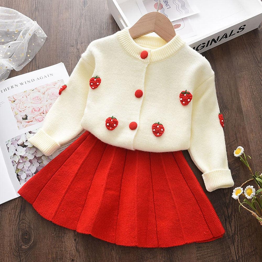 Kids Winter Sweater Dress-Dresses-Bennys Beauty World