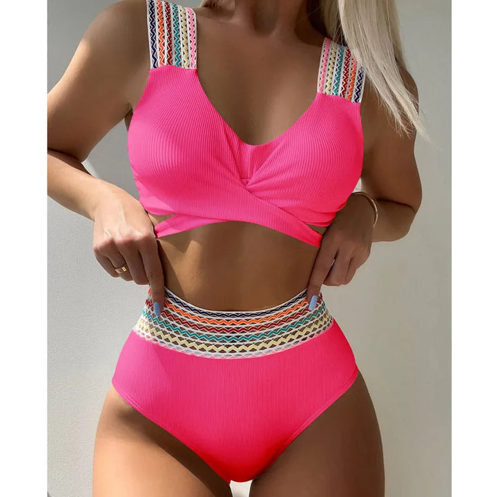 White Bikinis Women's Swimwear Push-Up