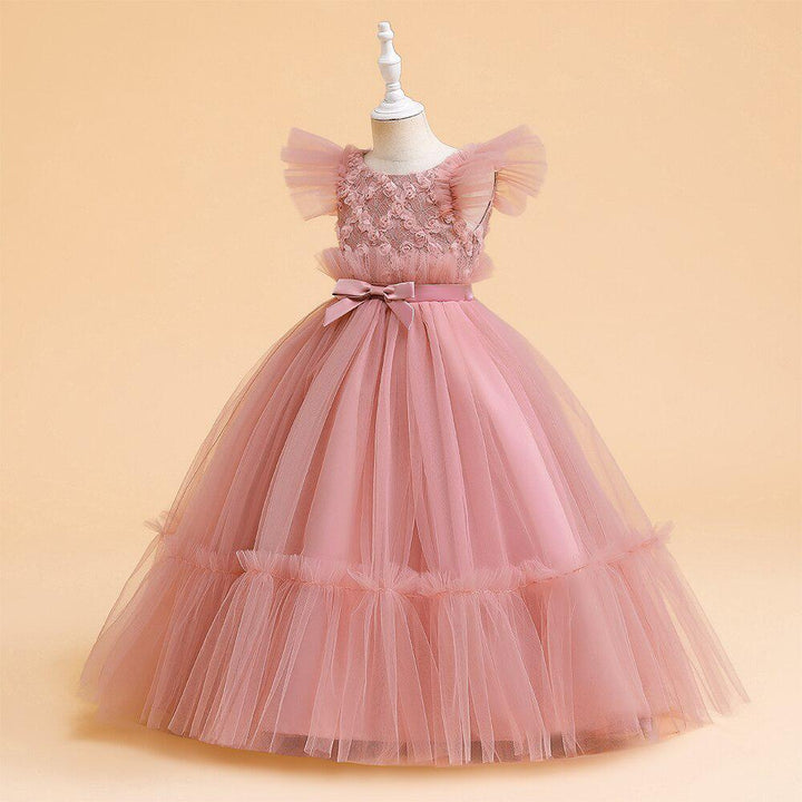 Girls Christmas Dress Flower Bridesmaid Children Princess Clothes Long Party Gowns Pageant Prom Communion Vestidos 13 14 Years-0-Bennys Beauty World