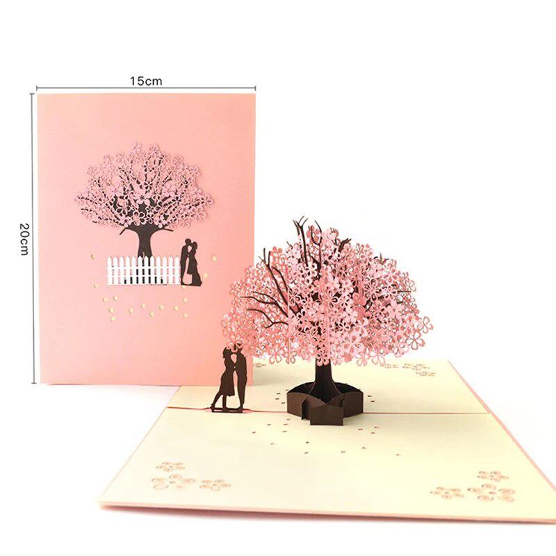 3D Pop Up Engagement Greeting Cards-Cards-Arlik interiors