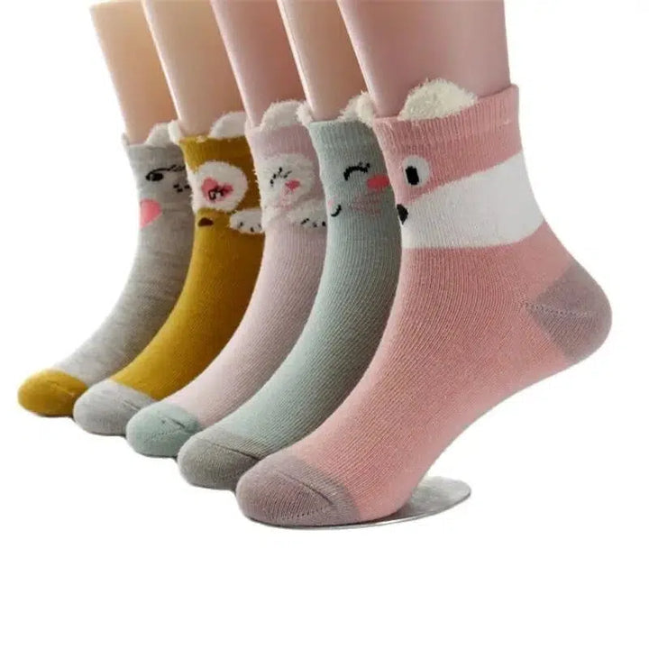 5pairs/lot New Fashion Boys And Girls Socks-pants-Bennys Beauty World