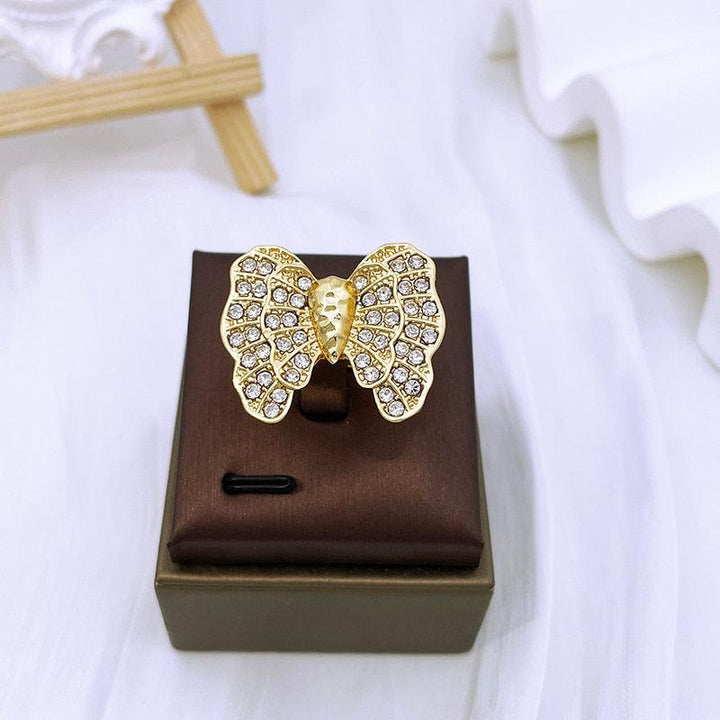 Gold Color Women's Wedding Party Jewelry Sets-Jewelry-Bennys Beauty World