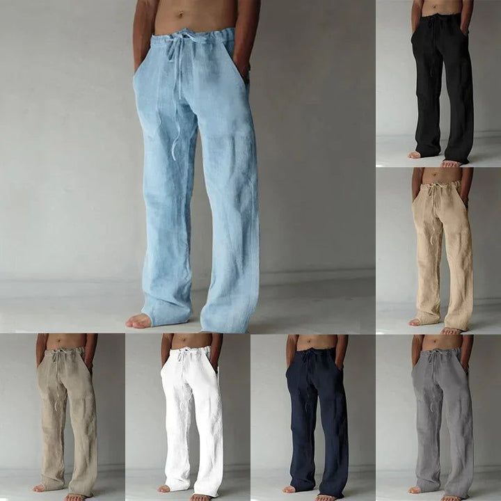 Men's Cotton Breathable Linen Pants