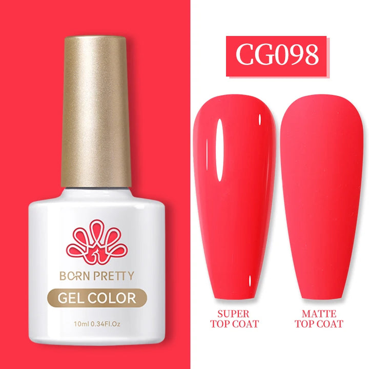 10ml Gel Nail Polish Gel 130 Colors Semi Permanent Solid Nail Gel