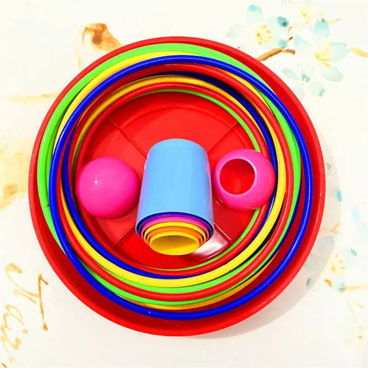 Children Throw Circle Game Stacked Toys-toys-Bennys Beauty World