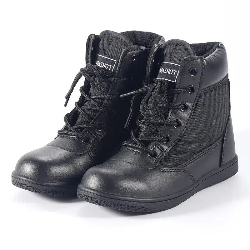 Kids Military Boots Training Outdoor Tactical Boots-Bennys Beauty World