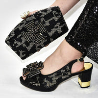Womens Shoe and Matching Bag Set for African Wedding-Shoe-Bennys Beauty World