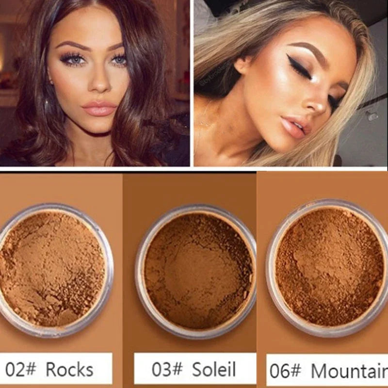 Makeup Loose Setting Powder Matte Mineral Oil-control