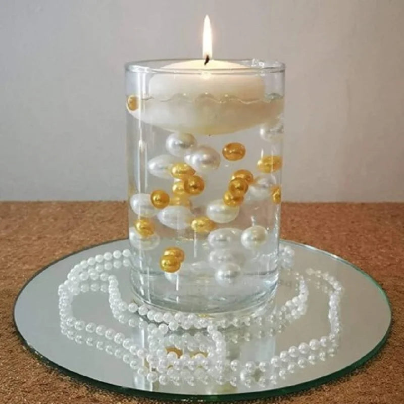 Christmas Vase Filler Beads Floating Pearls