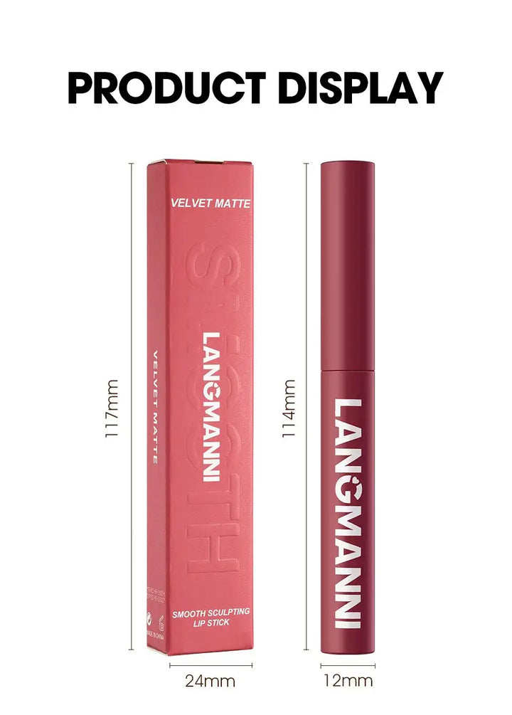 Twelve-color Matte Lipstick Pearly Highlighter Eyeshadow Stick