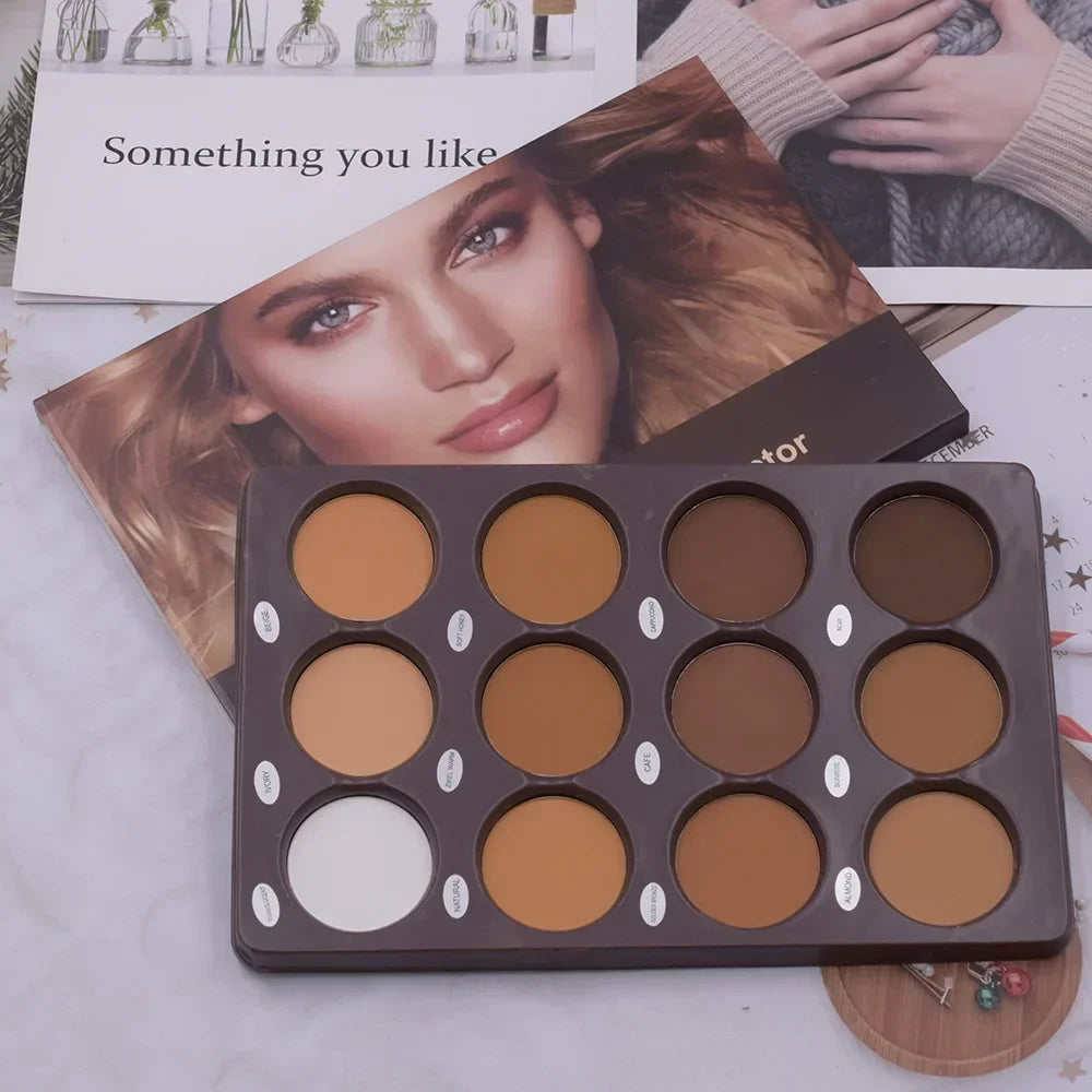 Matte Face Foundation Contour Palette