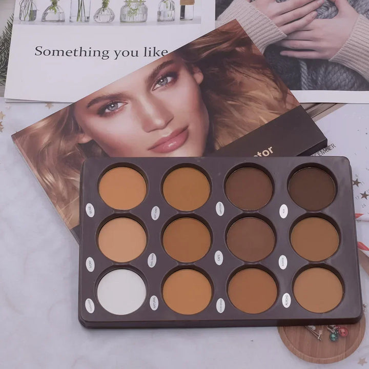 Matte Face Foundation Contour Palette