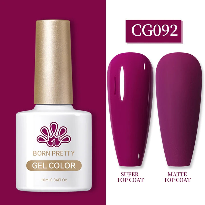 10ml Gel Nail Polish Gel 130 Colors Semi Permanent Solid Nail Gel