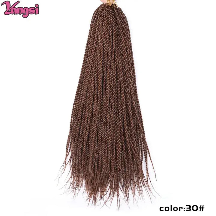 Full Star Pre-Twisted Crochet Braids – 30 Strands/Pack Synthetic Ombre Braiding Hair-braids-Bennys Beauty World