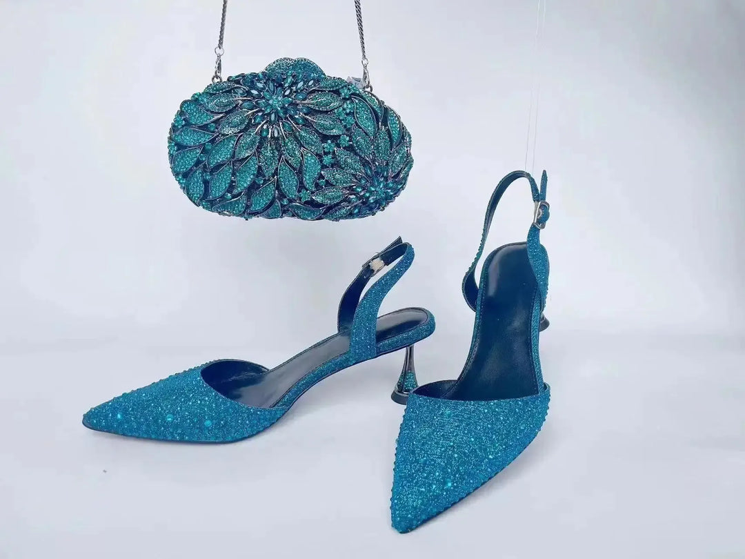 Lady Diamonds Evening Clutch Purse Bag-purse-Bennys Beauty World