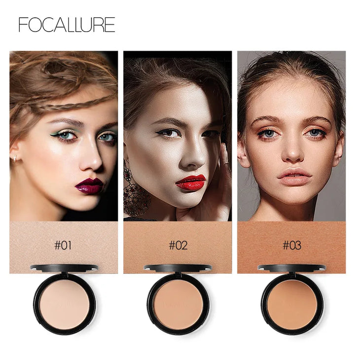 Pressed Powder Oil Control Makeup Mineral Powder