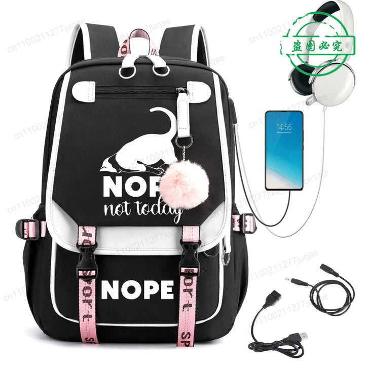 Women Schoolbag Waterproof Large Capacity S