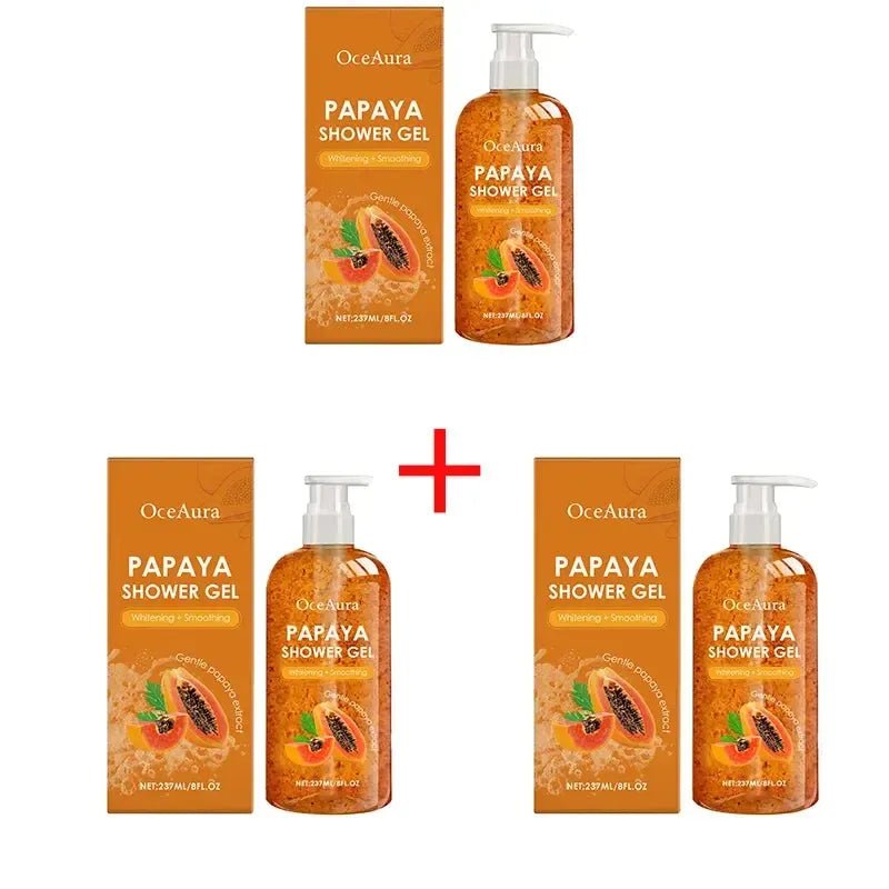 Papaya Whitening Body Wash – Brightening Shower Gel - Bennys Beauty World