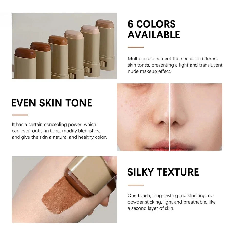 Tinted Foundation Cream Stick Waterproof