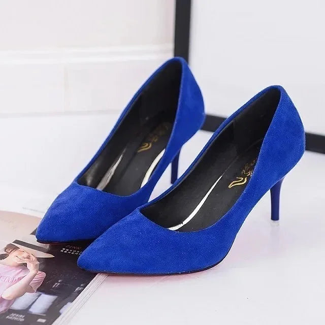Women's Shoes Pointed Toe Pumps Patent Leather Fashion Shoes