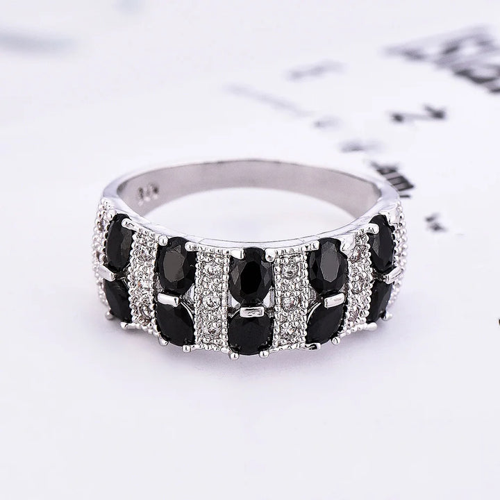 Retro Elegant Classic Silver Color Rings-Rings-Bennys Beauty World