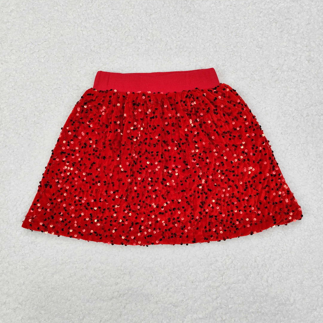Girls Sequin Bell Skirt