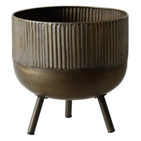 Metal Flowerpots Decor-Plant & Flower Bulbs-Arlik interiors