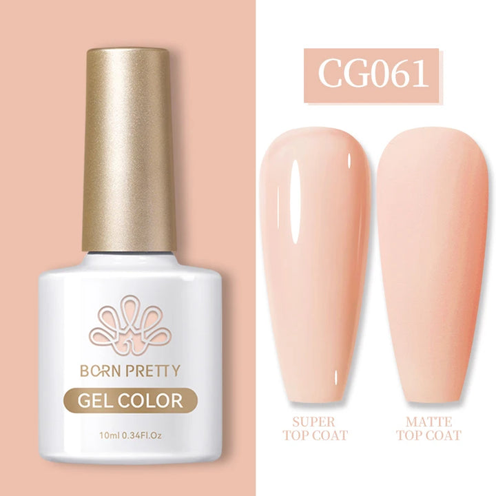 10ml Gel Nail Polish Gel 130 Colors Semi Permanent Solid Nail Gel