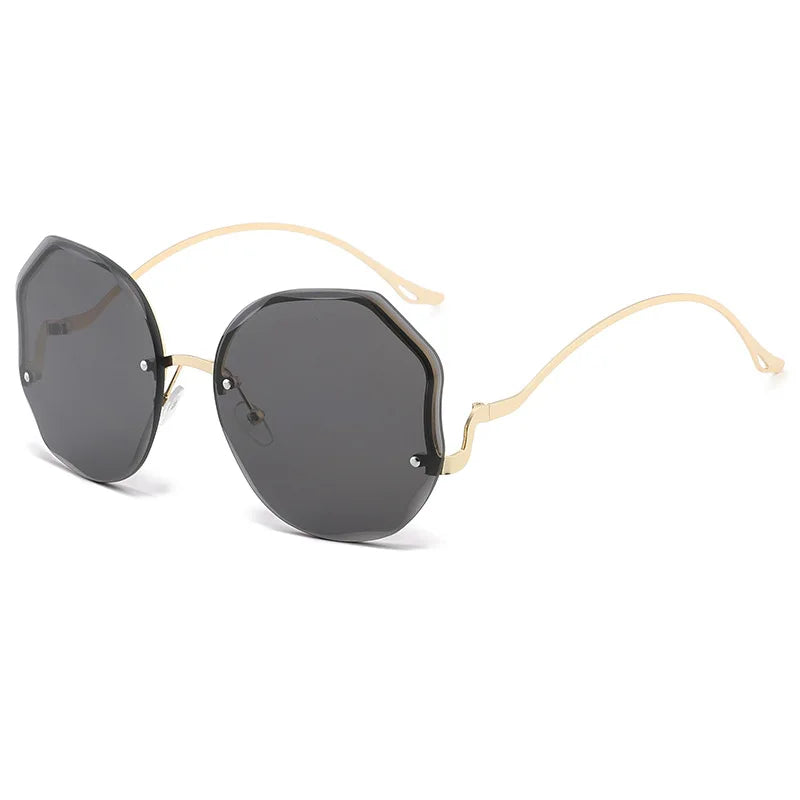 Higodoy Oversized Gradient Sunglasses | UV400 Frameless