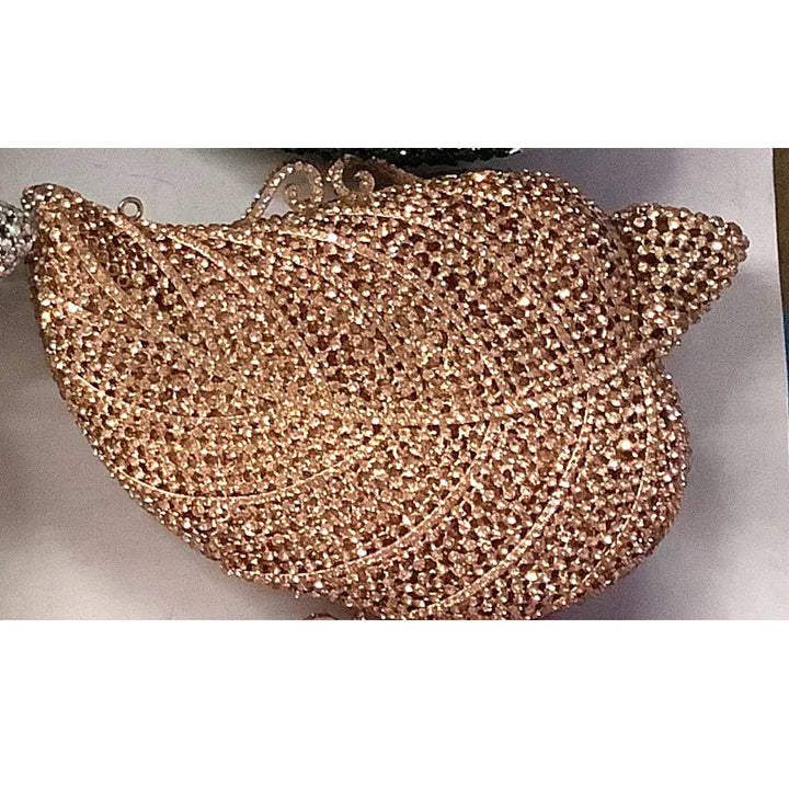 Crystal Diamond Evening Clutch Bag