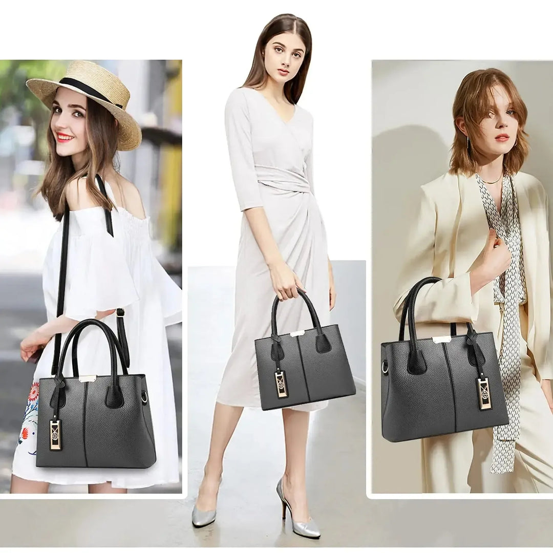 Famous Designer Brand Bags Women Leather Handbag New Luxury Ladies Purse zwq-Bennys Beauty World